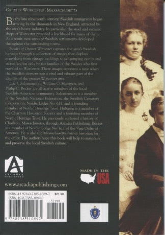 Swedes of Greater Worcester Book