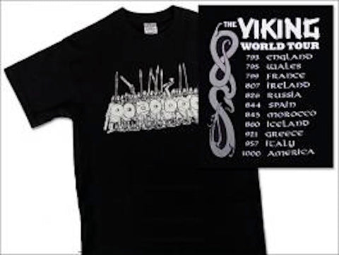 Viking World Tour T-Shirt - Black